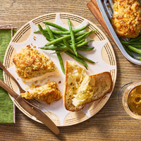 Baked Cheesy Garlic Chicken