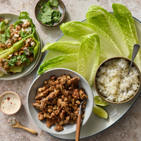 Hoisin Turkey Lettuce Cups