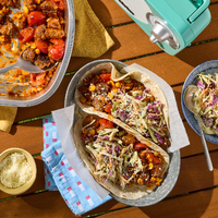Poblano Sausage Tacos