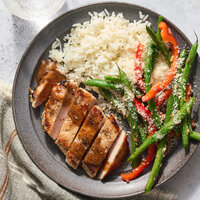Pork Chops & Strawberry Dijon Sauce