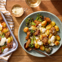 Sheet Pan Sausage Gnocchi
