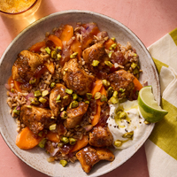 Zesty Lime Glazed Chicken & Dates