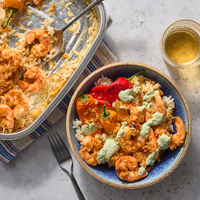 Tex-Mex Shrimp & Rice Bake