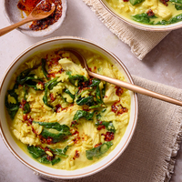 Coconut Ginger Chicken Soup