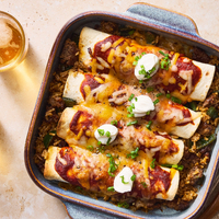 Beef Enchiladas Rojas