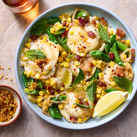 Summer Corn & Burrata Ravioli