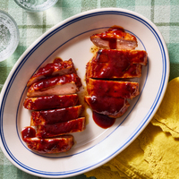 Baked BBQ-Cherry Pork Chops