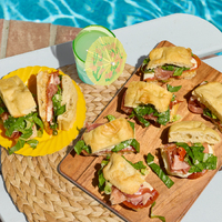 Italian Grinder Focaccia Sandwich