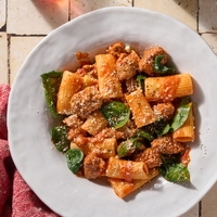 Spicy Sausage Rigatoni