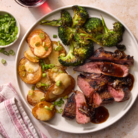 Honey Habanero Steaks & Shallot Pan Sauce