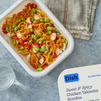 Sweet & Spicy Chicken Yakisoba Noodles