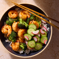 Shrimp & Broccoli Stir-Fry