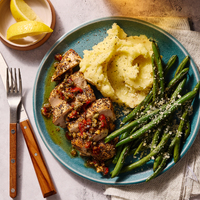 Zesty Italian Chicken & Caper Pan Sauce
