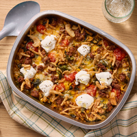 Chorizo & Fiesta Rice Bake