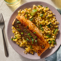 Tomato-Chipotle Butter Salmon