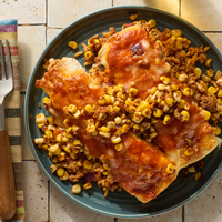 Chorizo & Corn Enchiladas