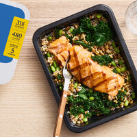 Salmon Teriyaki Grain Bowl