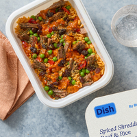 Spiced Shredded Beef & Rice