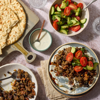 Smashed Shawarma Beef Kebab