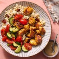 Shawarma Chicken Couscous Bowls