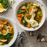 Feel-Good Chicken & Vegetable Soup