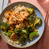 Stir-Fried Shrimp & Broccoli