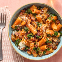 Pancetta & Mushroom Pasta