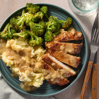 Country Style Smothered Pork Chops & Gravy