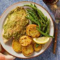 Parmesan Crusted Tilapia