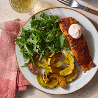 Sheet Pan Cajun Salmon