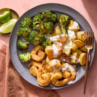 Shrimp & Yellow Curry Pan Sauce
