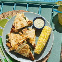 Smoky Chicken Quesadillas