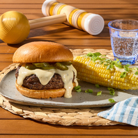 Wagyu Beef Queso Burgers