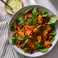 Buffalo Chicken Grain Bowls