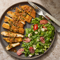 Chicken Milanese & Lemon Caper Sauce