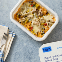 Pulled Pork Carnitas & Rice Bowl