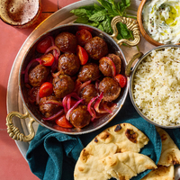 Vadouvan Curry-Spiced Lamb Meatballs