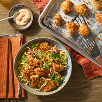 Orange-Sesame Chicken Noodles