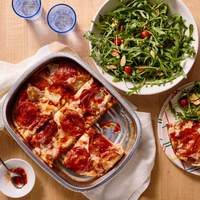 Pepperoni Pan Pizza