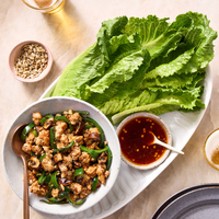 Ground Pork Lettuce Wraps