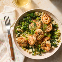 Greek-Style Garlic Shrimp