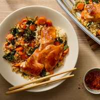 Maple Soy Glazed Salmon