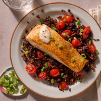 Hot Honey Glazed Salmon