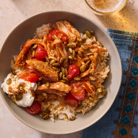Mexican-Style Pulled Pork Rice Bowls