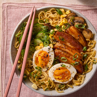 Glazed Pork Belly & Ramen Noodles