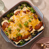 Loaded Veggie Enchiladas