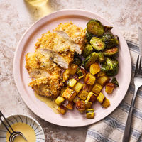 Sheet Pan Panko Chicken