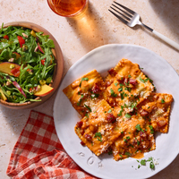 Five Cheese Ravioli Alla No Vodka