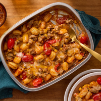 Poblano Pork Sausage Gnocchi