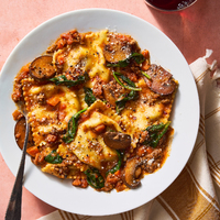 Five Cheese Ravioli & Wagyu Bolognese